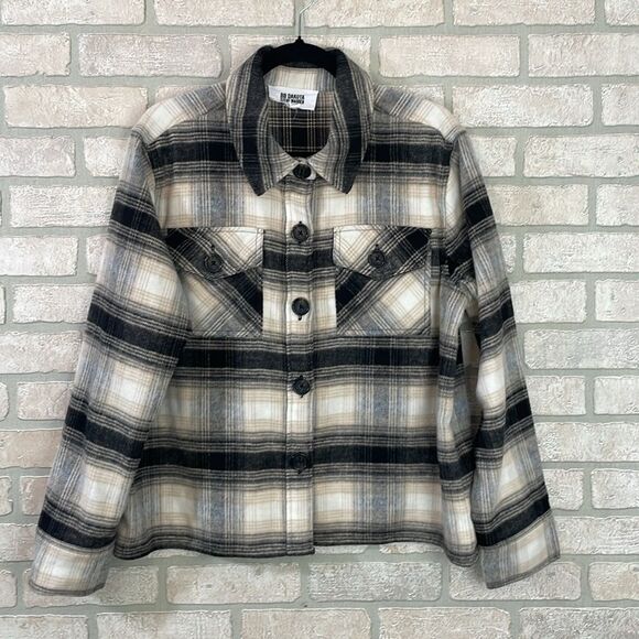 BB Dakota Steve Madden Flannel Shacket Shirt size XL - Picture 2 of 9
